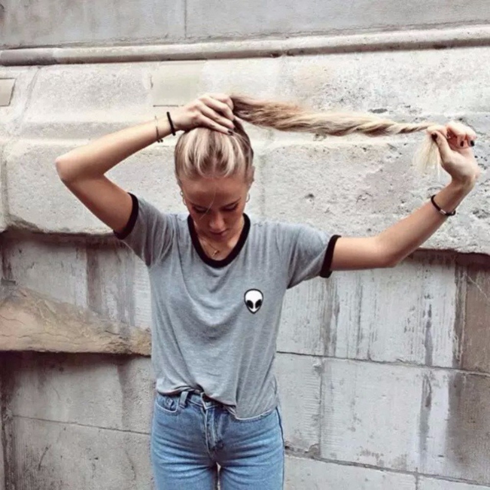 Grey Alien Tee